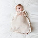 綿毛布素材で赤ちゃんくるんで寝冷え知らず。<br>スリーパー、新発売！