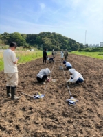 千葉・旧三芳村にてワタ畑をスタート！ 5月10日のコットンデーに和綿の種蒔きをしてきました〜♫